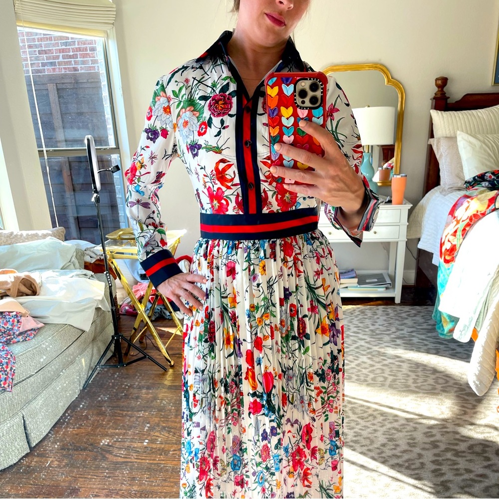 Floral maxi dress
